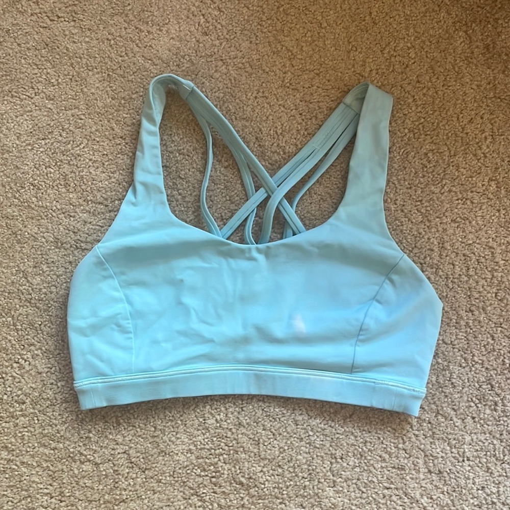 Free to be serene lululemon sports bra